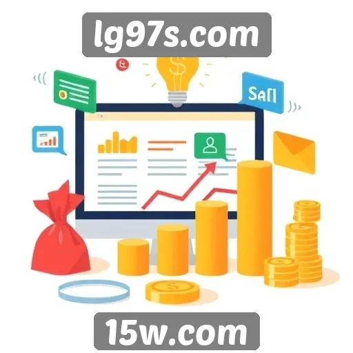 Estratégias de monetização no site lg97s.com